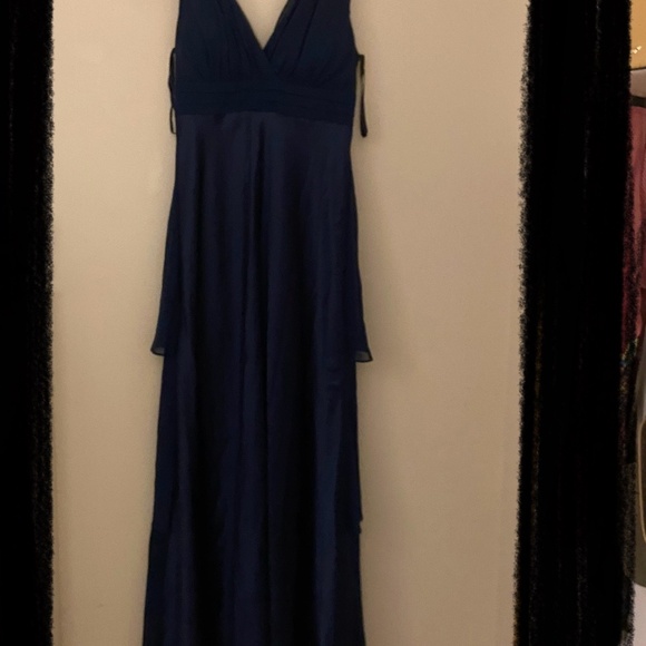 Navy Blue Prom Dress - Picture 2 of 3